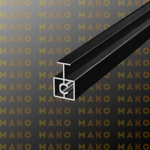 MS413 Профиль разделительный  Черный браш (A25)